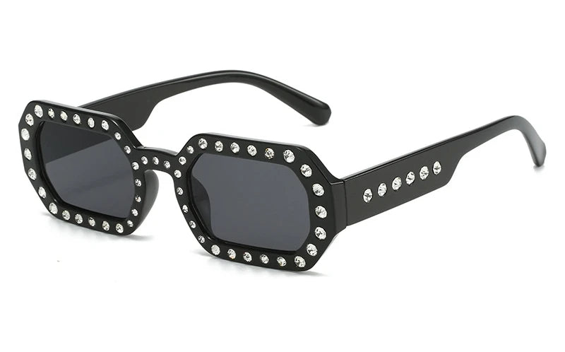 FACET Diamond Polygon Sunglasses