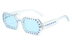 FACET Diamond Polygon Sunglasses