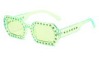 FACET Diamond Polygon Sunglasses