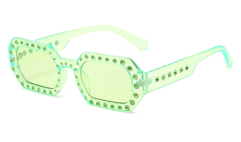 FACET Diamond Polygon Sunglasses