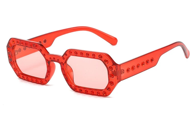 FACET Diamond Polygon Sunglasses