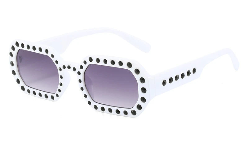 FACET Diamond Polygon Sunglasses Secondary image