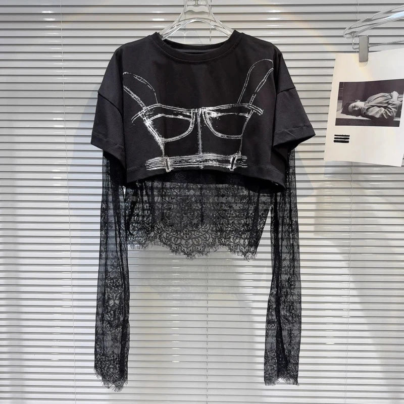 FEMME Shirt Set-Shirts & Tops-SAINT CHIC-Black-S-SAINT CHIC