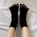 FIVE FINGER Toe Socks-Socks-SAINT CHIC-White-SAINT CHIC