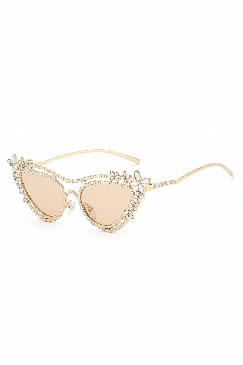 FLEUR Diamond Cat Eye Sunglasses Main image