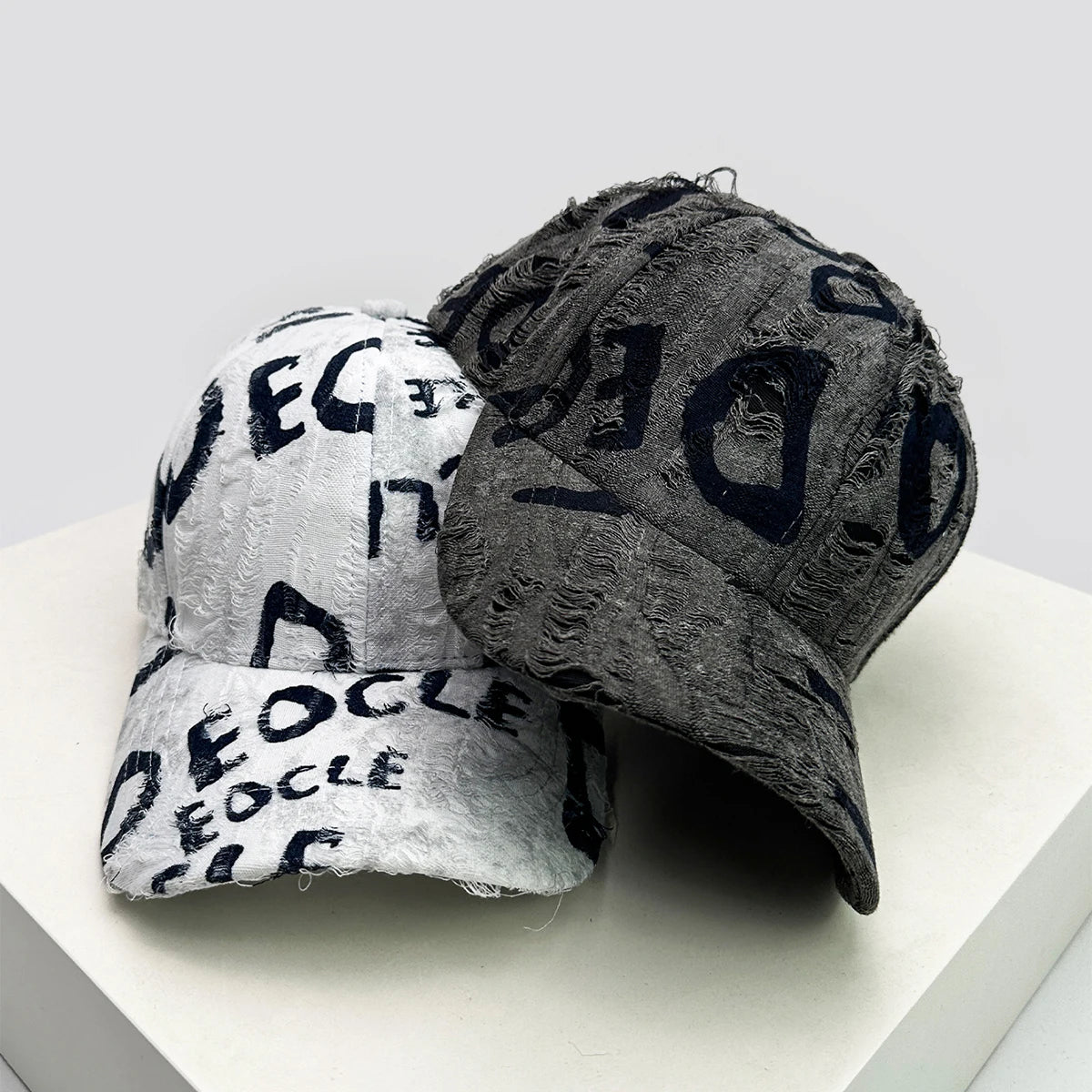 GLYPH Distressed Letter Cap