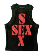 BLUNT Graphic Crop Tank