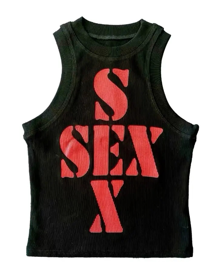 BLUNT Graphic Crop Tank