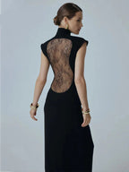 LACUNA Lace Maxi Dress