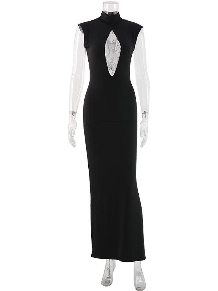 LACUNA Lace Maxi Dress