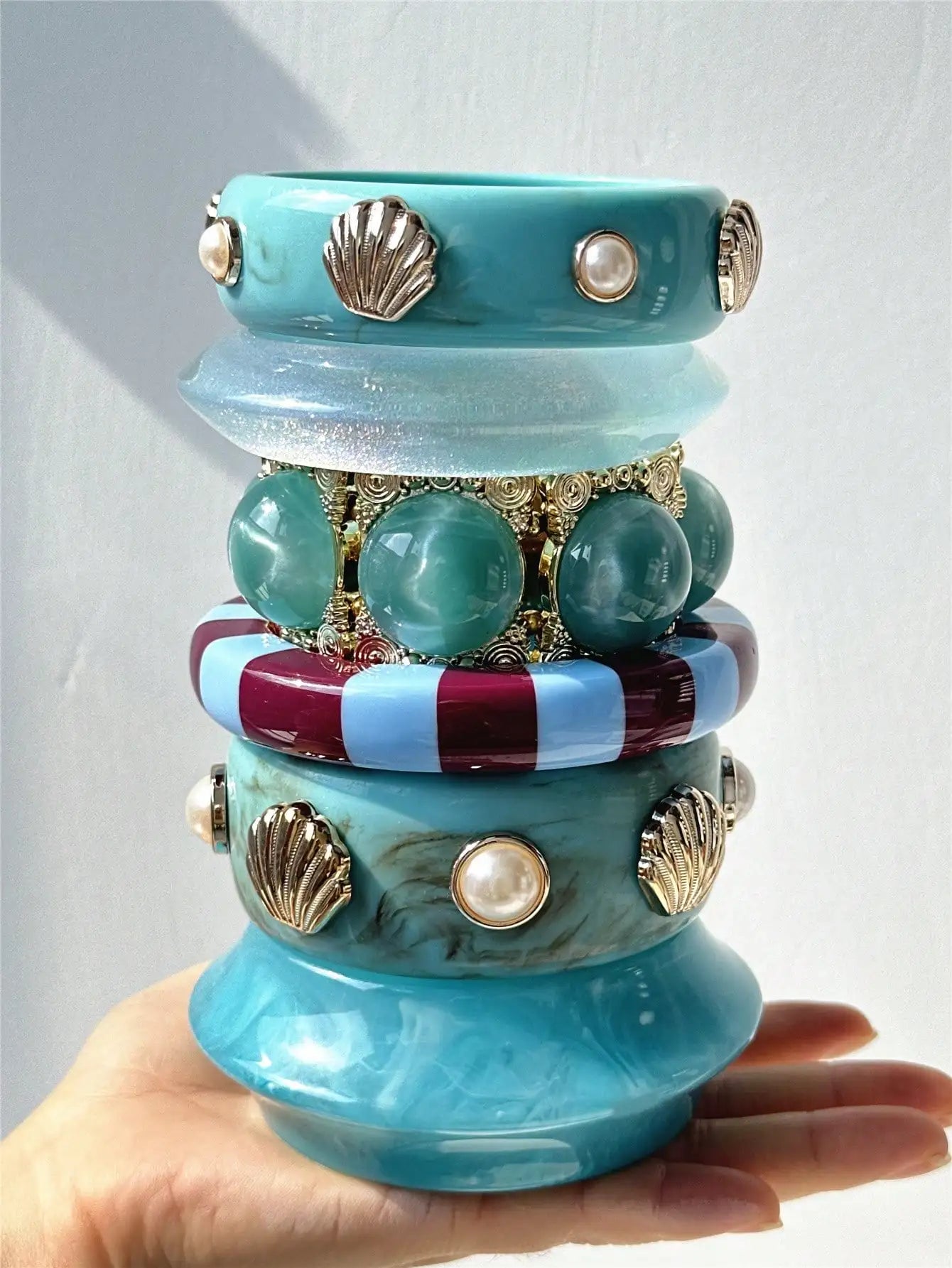 LAGUNA Resin Bangle