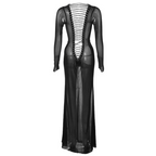 LOXA Maxi Dress-dress-SAINT CHIC-Black-SAINT CHIC