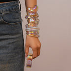 LUCENT Cuff Bracelets-bracelet-SAINT CHIC-Style 1-SAINT CHIC