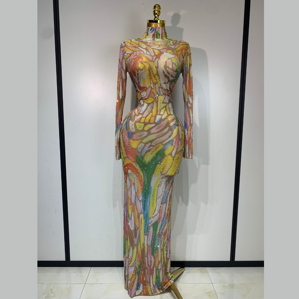 LUCIDA SIRENA Gown-dress-SAINT CHIC-S-SAINT CHIC