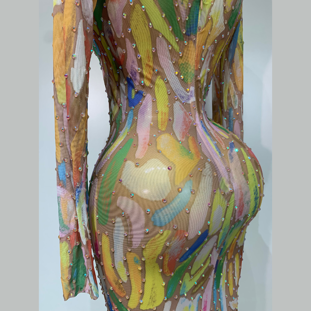 LUCIDA SIRENA Gown-dress-SAINT CHIC-S-SAINT CHIC