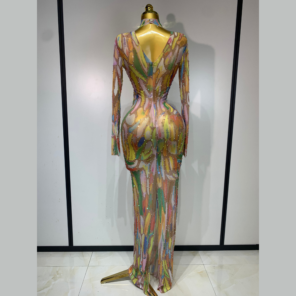 LUCIDA SIRENA Gown-dress-SAINT CHIC-S-SAINT CHIC