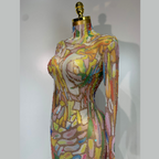 LUCIDA SIRENA Gown-dress-SAINT CHIC-S-SAINT CHIC