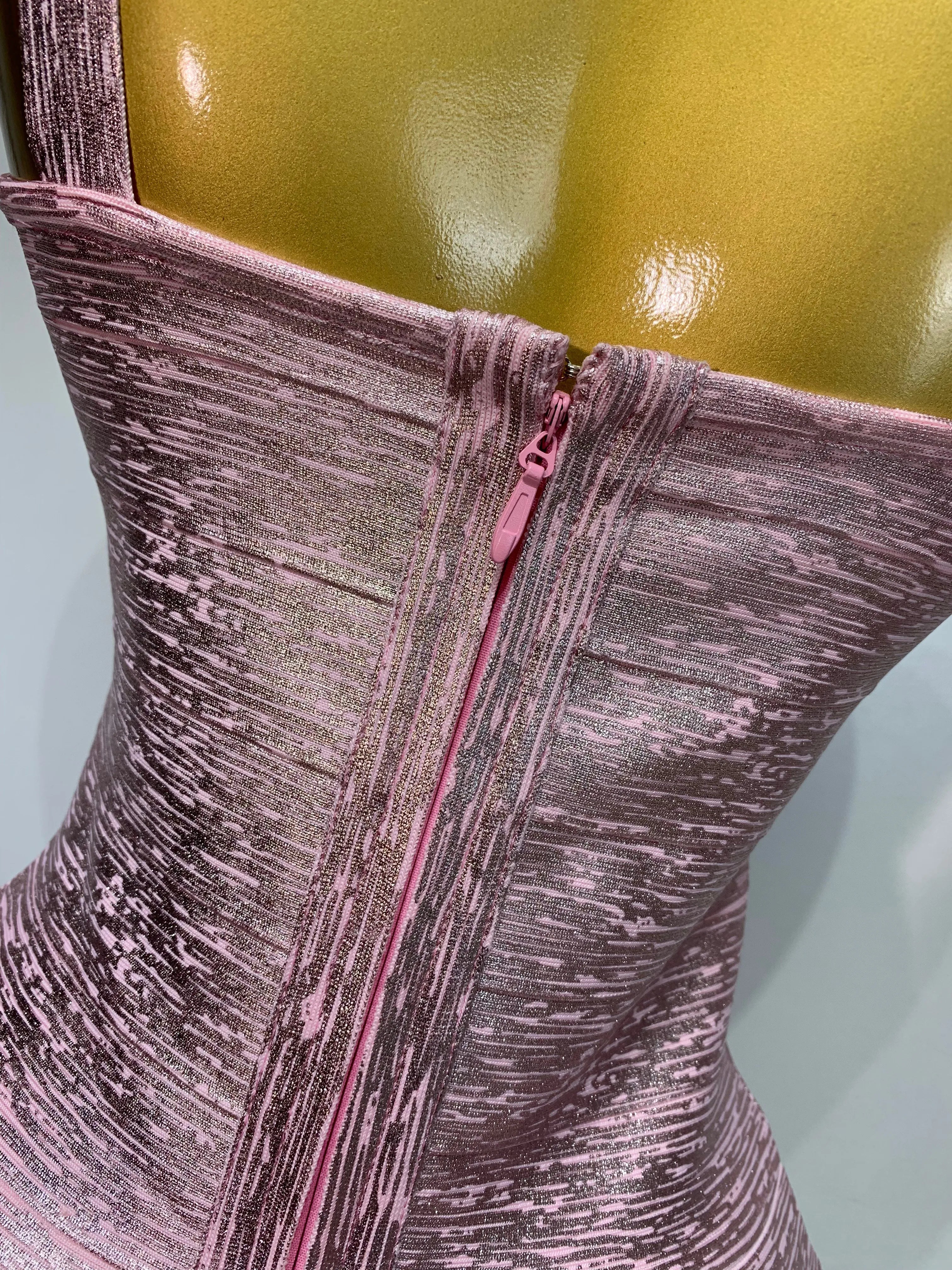 LUXE Bandage Evening Dress