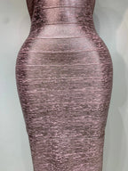 LUXE Bandage Evening Dress