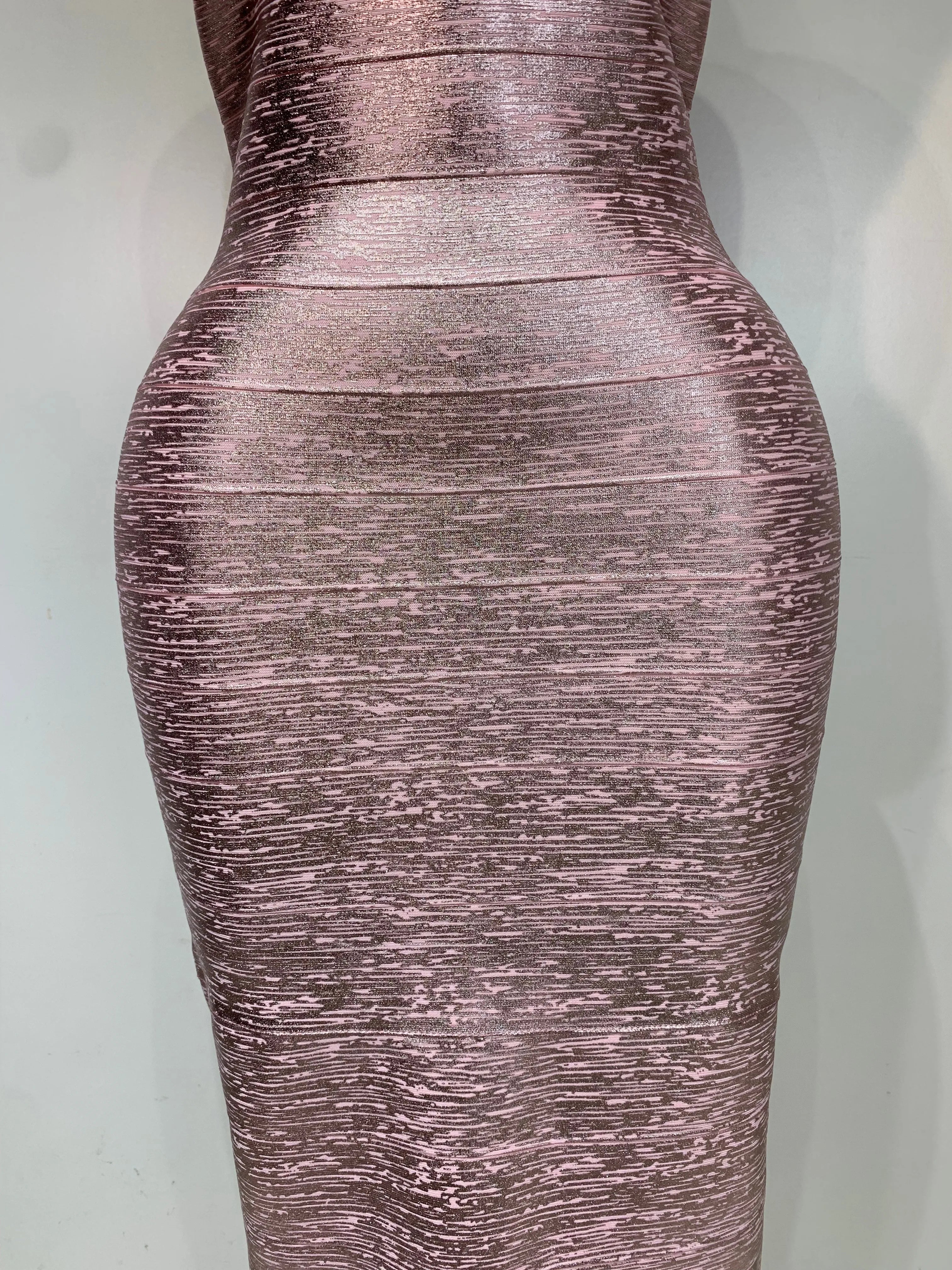 LUXE Bandage Evening Dress