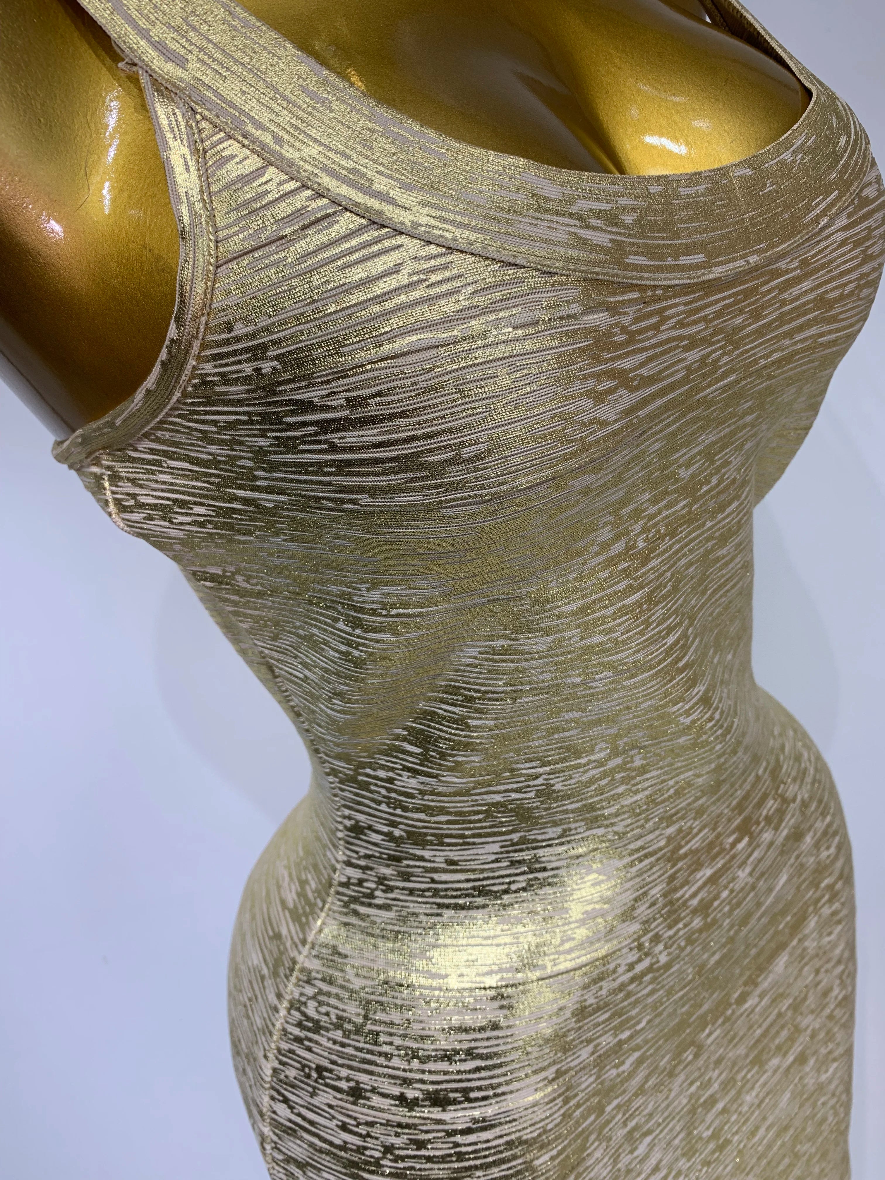 LUXE Bandage Evening Dress