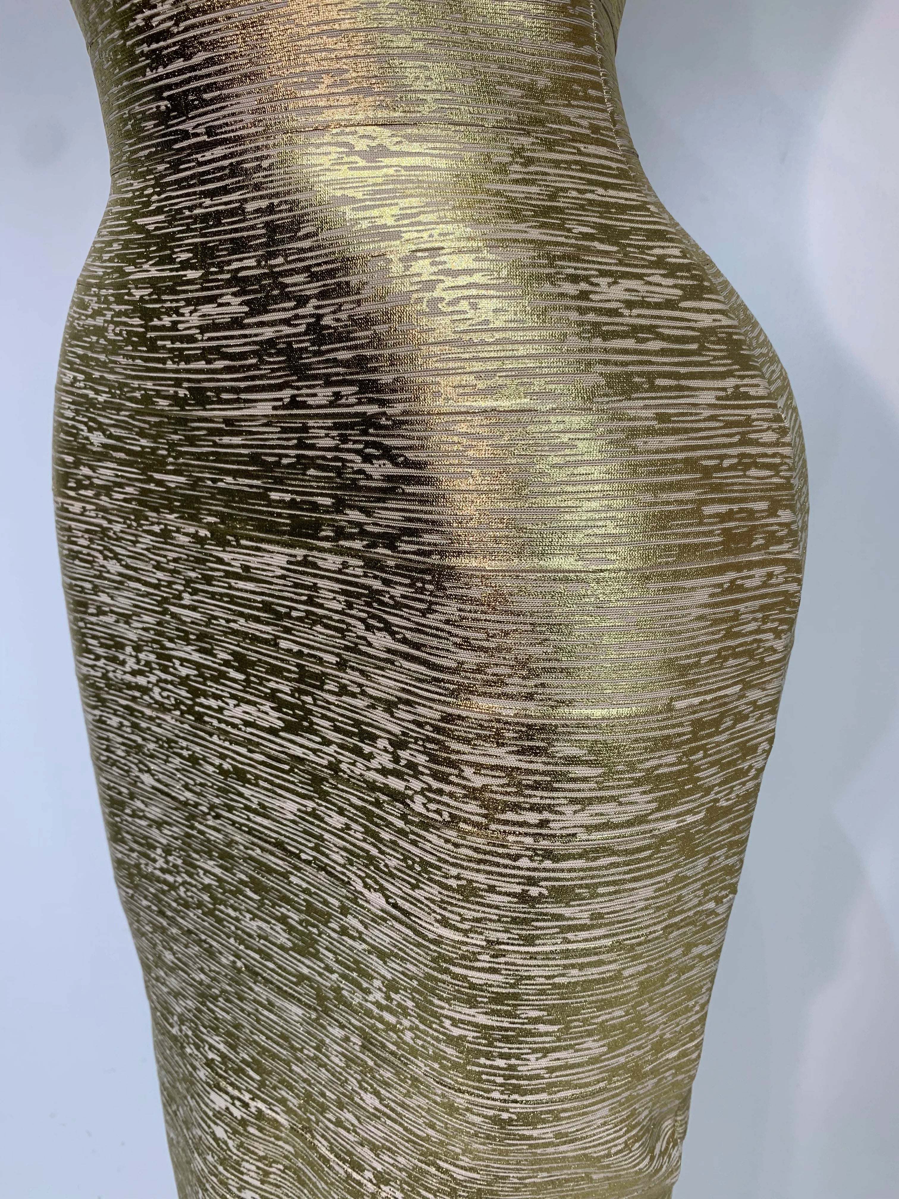 LUXE Bandage Evening Dress