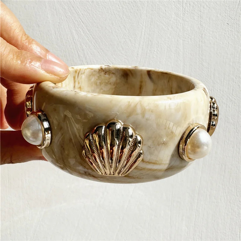 MARINA Resin Bangle Secondary image