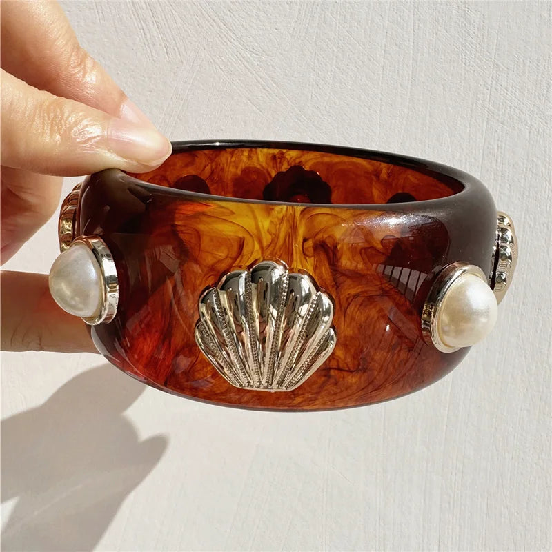 MARINA Resin Bangle
