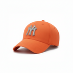 MY CITY Crystal Logo Structured Cap-Hat-SAINT CHIC-Orange-SAINT CHIC