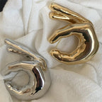 OK PINCH Brooch-brooch-SAINT CHIC-Silver Pinch Fingers-SAINT CHIC