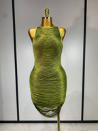 OMBRE Tassel Bandage Dress
