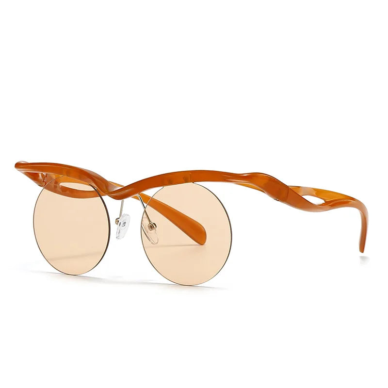 ORBIT Cat-Eye Sunglasses-Sunglasses-SAINT CHIC Main image