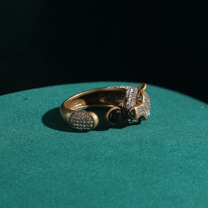 PANTHERA Leopard Cocktail Ring