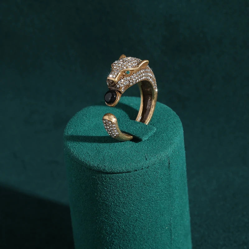 PANTHERA Leopard Cocktail Ring