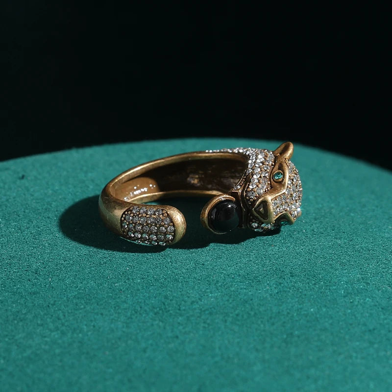 PANTHERA Leopard Cocktail Ring