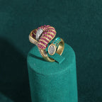 PARADISO Rhinestone Cocktail Ring-ring-SAINT CHIC-SAINT CHIC