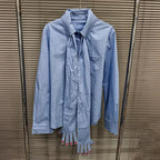 POÈME Tie-Neck Shirt