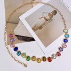 PRISM JEWEL Waist Chain-belt-SAINT CHIC-Silver-SAINT CHIC