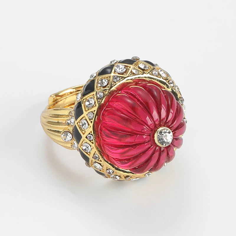 PUMPKIN Cocktail Ring-Ring-SAINT CHIC-SAINT CHIC