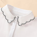 QUAINTE Dickie Collar-Collar-SAINT CHIC-Dot Scallop-SAINT CHIC