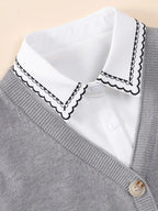 QUAINTE Dickie Collar-Collar-SAINT CHIC-Scallop Stitch-SAINT CHIC