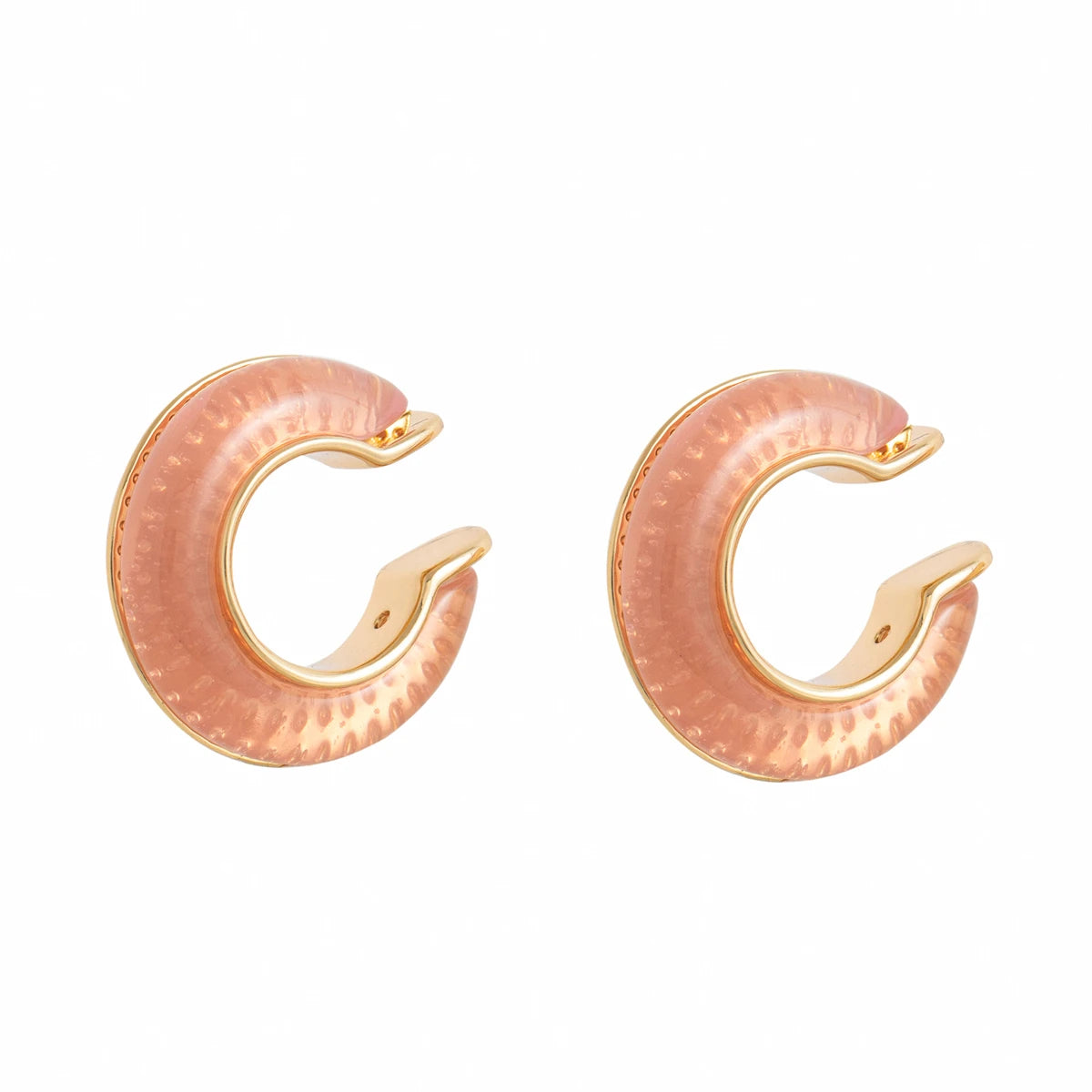 ROUGE Enamel Hoop Clips Secondary image