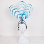 SHOWSTOPPER Headdress-hat-SAINT CHIC-Blue-SAINT CHIC