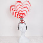 SHOWSTOPPER Headdress-hat-SAINT CHIC-Red-SAINT CHIC