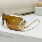 SOLEIL Rimless Y2K Sunglasses