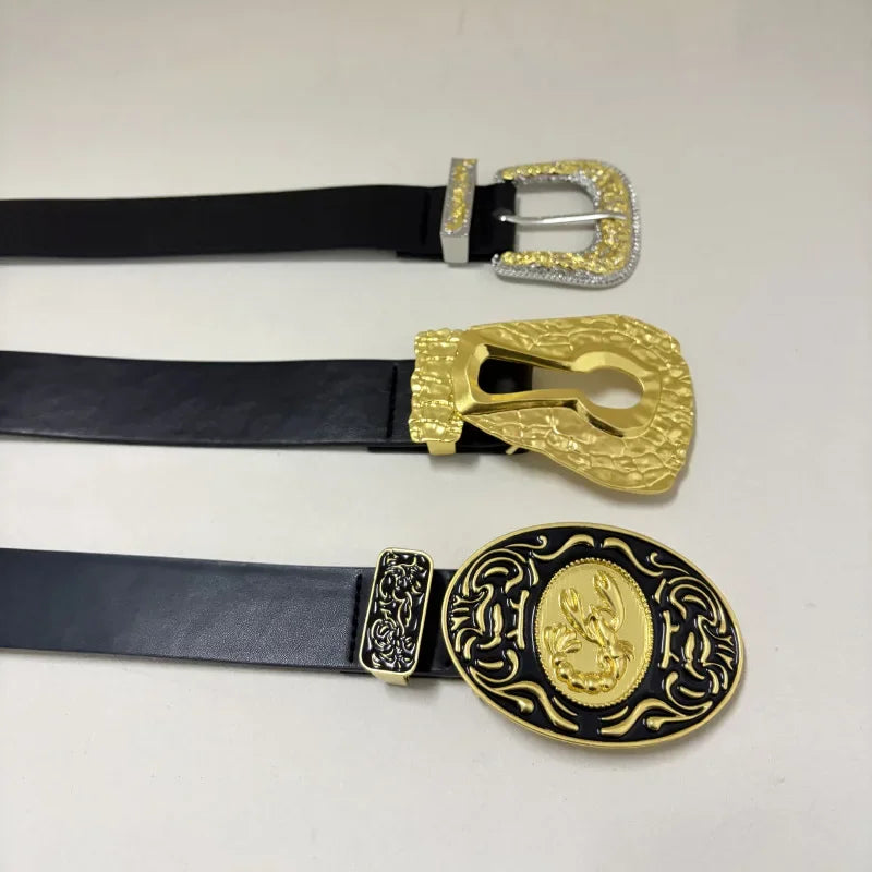 SOVEREIGN Belt-belt-SAINT CHIC-Medallion-SAINT CHIC