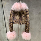 STEPPE Fur Leather Jacket-Jacket-SAINT CHIC