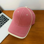 STRIPE Baseball Cap-Cap-SAINT CHIC-Pink-SAINT CHIC