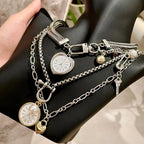 TRINE Layered Heart Necklace Set