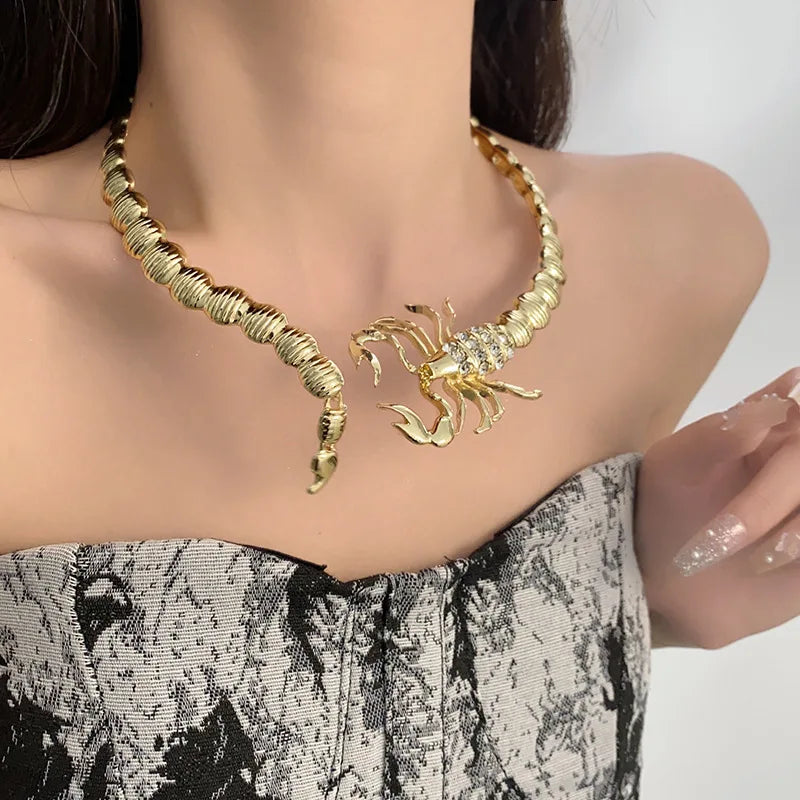 VENOM Scorpion Collar Necklace